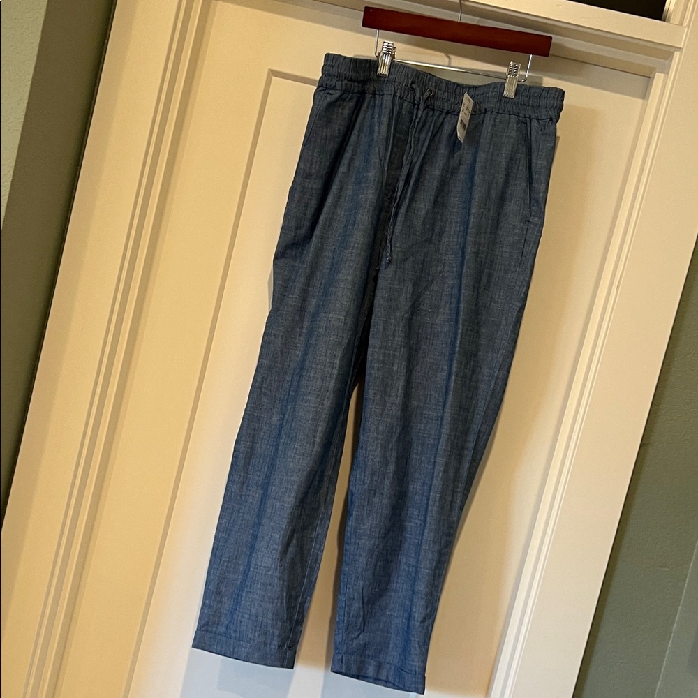 J Crew casual blue pants, NWT, 8